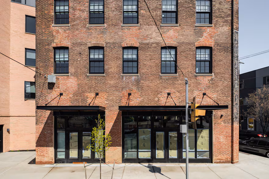 Urban mixed-use building exterior