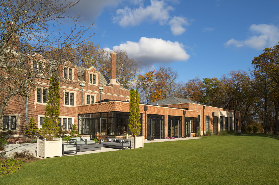 Sustainable office atrium
