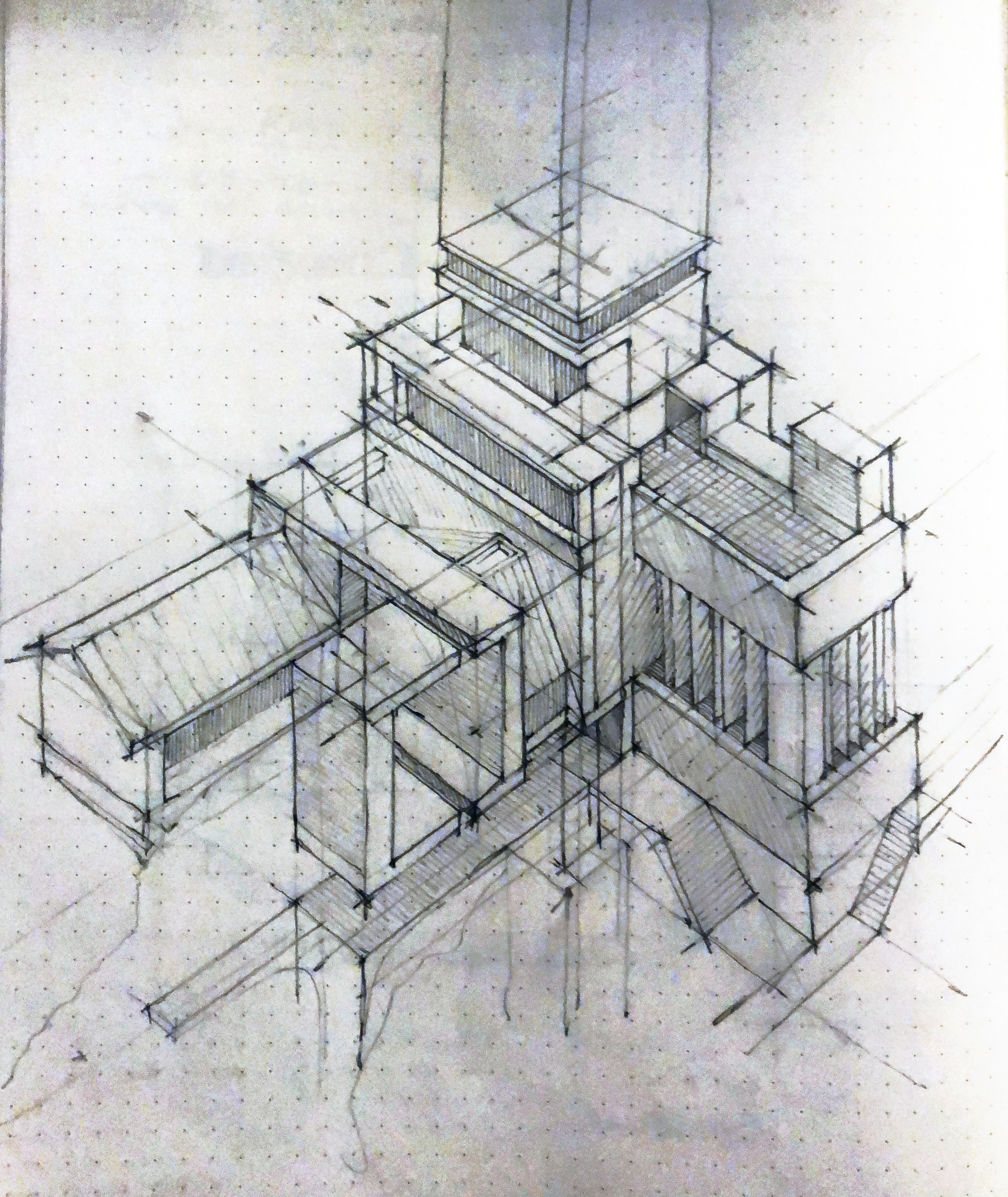 Conceptual sketch of structural system